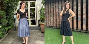 Potret Ussy Sulistiawaty Makin Langsing Meski Sudah Punya Anak 5, Hot Mom Cantik - Kaki Kecilnya Ramai Disorot