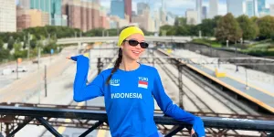 Potret Yuki Kato Spill Foto Ikut Chicago Marathon, Tampak Bahagia dan Bangga Banget