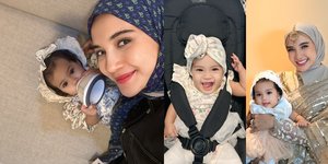 Potret Zaskia Sungkar Akhirnya Tunjukkan Wajah Baby Humaira, Cantik Bermata Lentik Bak Boneka - Mirip Ukkasya