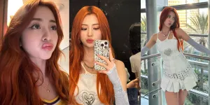 Profil Yunjin LE SSERAFIM Duta Foto Bibir Manyun - Ternyata Juga Ikut Produce48 Bareng Sakura dan Chaewon