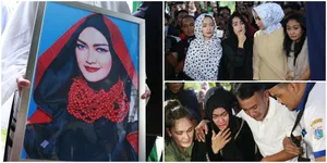 Proses Pemakaman Jupe Penuh Tangis Haru & Dijejali Ratusan Orang