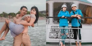 Punya Pasangan Sultan Tongkang, Ini 8 Potret Dinar Candy dan Koh Apex Pamer Kapal Baru - Makin Mesra bak Suami Istri