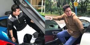 Putra Ganteng Pengusaha, Verrell Bramasta Tunggangi Mobil Mewah
