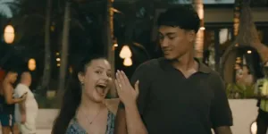 Rafael Struick Lamar Noa van der Hoeven di Bali, Romantis Saat Senja