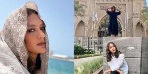 Ramai Dikritik Usai Singkat Kata 'Assalamualaikum', Potret Paula Verhoeven Istri Baim Wong Asyik Nikmati Liburan ke Dubai