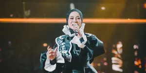 Resmi Comeback, Lesti Tampil Cantik di Mega Konser Indosiar 