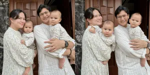 Resmi Menjadi Orang Tua, Berikut 8 Foto Masayu Clara & Qausar Harta Dengan Sepasang Anak Kembarnya