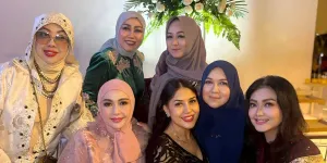 Reuni Artis Senior di Pernikahan Anak Cut Yanthi, Diana Pungky Hingga Bella Saphira