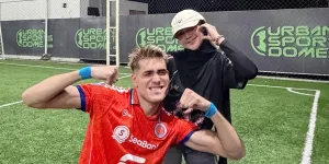 Potret Ria Ricis Samperin Aisar Khaled Main Bola, Unggah Chat Manis