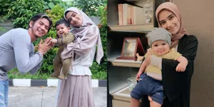 Rizki DA Kalah Ganteng, 7 Potret Baby Syaki yang Makin Ekspresif di Depan Kamera - Senyumnya Bikin Hati Adem