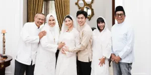 Sangun Ragahdo Anak Artis Senior Yayuk Suseno Gelar Tasyakuran 4 Bulan Kehamilan Istrinya