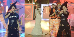  Satu Acara dengan Luna Maya, Syahrini Tampil 'Cetar Membahana'