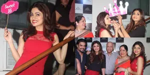Secantik 'Dancing Queen', Adik Shilpa Shetty Pesta Ultah Meriah