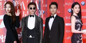 Sederet Pose Cetar Red Carpet Seleb Asia Saat Malam Amal di China