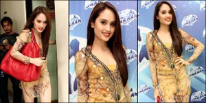 Seksinya Cinta Laura Dalam Dress Etnik