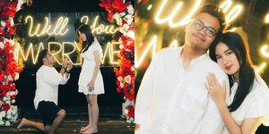 Selamat! 7 Potret Ochi Rosdiana Dilamar Kekasih, Romantis & Penuh Kebahagiaan