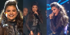 Selena Gomez Tampil Seksi di Panggung X Factor