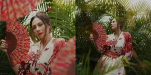 Sempat Dipertanyakan Agamanya Saat Rayakan Natal, Ini Potret Wulan Guritno Tampil Manglingi di Momen Imlek