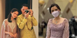 Serasi dengan Azriel, Ini 8 Potret Cantik Sarah Menzel di Lamaran - Henna Night Aurel Hermansyah