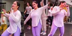 Sering Dikritik Gemuk, Ini Deretan Foto Nagita Slavina Saat Zumba: Tetap Cantik dan Glowing Saat Berkeringat!