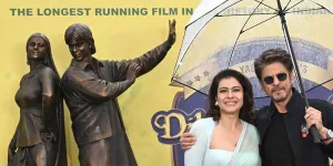 Shah Rukh Khan dan Kajol Resmikan Patung DDLJ di Inggris, Pecahkan Rekor