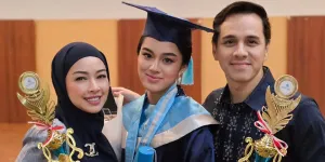 Shaista Anak Rionaldo Stockhorst Wisuda SMA, Raih Dua Penghargaan