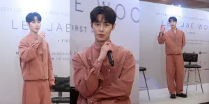 Siapkan Penampilan Spesial Untuk Penggemar, 10 Potret Ganteng Lee Jae Wook di Konferensi Pers Jelang '2023 Lee Jae Wook Asia Tour Fan Meeting (First) in Jakarta'