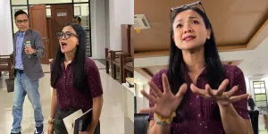 Sidang Mafia Tanah Berjalan Panas, Potret Nirina Zubir Emosi Dan Cekcok Saat Bertemu Pengacara Mantan ART