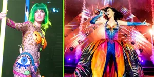 Spektakulernya Aksi Katy Perry di Konser Prismatic World Tour