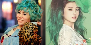 Style Rambut Hijau Seleb Korea Berikut Keren Atau Bikin Ilfeel?