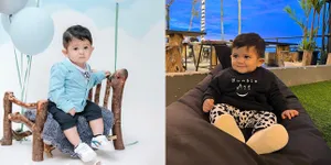 Stylish Sejak Bayi, 8 Potret OOTD Baby Syaki Anak Nadya Mustika - Cocok Jadi Model Cilik 