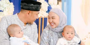 Suami Ungkap Ikatan Batin Mpok Alpa dengan si Kembar, Langsung Demam Saat Ibunya Dikebumikan