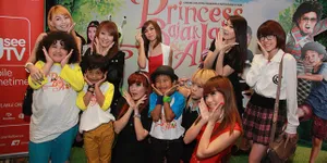 Suasana Heboh Premiere Film Princess Bajak Laut dan Alien