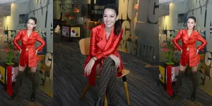 Susan Sameh Stunning Kenakan Fendi Sock Boots 23 Juta Rupiah!