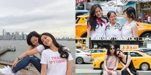 Sweet! Kebersamaan Gracia Indri dan Gisela Cindy Saat di New York