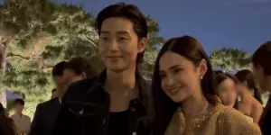 Syifa Hadju Pose Bareng Park Seo Joon di Dinner Party Chanel Seoul