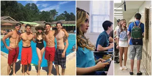 Syuting Film Anyar, Cinta Laura Dikelilingi Cowok-Cowok Cakep