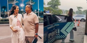 Tajir Melintir, Potret Nia Ramadhani dan Ardi Bakrie Nebeng Polisi Gara-Gara Mobil Mogok di Tol