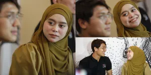 Tak Ingin Lepaskan Pandangan, Ini 9 Potret Tatapan Mesra dan Penuh Cinta Lesti Kepada Rizky Billar