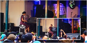 Tak Kalah Dari Budjana, Aksi Frau Sedot Massa di Ngayogjazz 2014