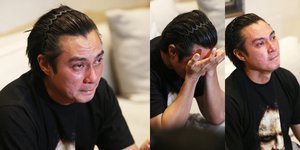 Tak Kuasa Tahan Tangis, Potret Baim Wong Bongkar Alasan Talak Cerai - Ungkap Dugaan Perselingkuhan Paula Verhoeven