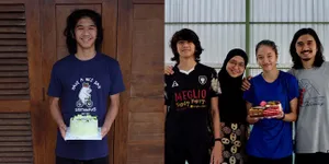 Tak Tersorot - Kini Beranjak Dewasa, 7 Potret Ayman Anak Bungsu Duta Sheila On 7 yang Pesonanya Saingi Sang Ayah