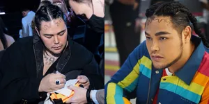 Tambah Kurus dan Pipi Tirus, Intip 9 Potret Ivan Gunawan yang Makin Macho - Gaya Rambut Dikepang Dua dan Poni Unik Jadi Kece