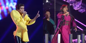 Tampil di Lazada Super Party, Agnez Mo Berkostum Keren nan Edgy