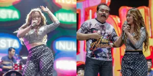 Tampil Enerjik, 8 Potret Inul Daratista di Pestapora 2023 - Ajak Adam Suseno Naik Panggung