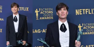 Tampil Menawan! Inilah 8 potret Cillian Murphy di SAG Awards 2024 yang Borong Piala Berkat 'OPPENHEIMER'