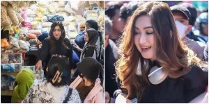 Terjun ke Politik, Seperti Ini 8 Potret Nafa Urbah Blusukan ke Pasar - Netizen Gagal Fokus Saat Dirinya Lap Keringat Pakai Serbet