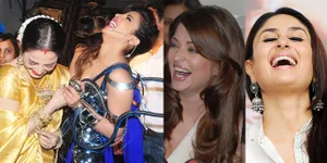 Tertangkap Kamera Sedang Ngakak, Aktris Bolly Ini Masih Cantik?