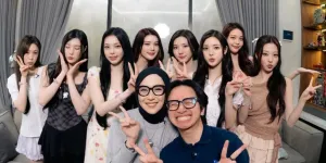 TikToker Indonesia Shadira Firdausi Kedatangan Hearts2Hearts di Rumahnya, Masakin Martabak!