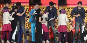 Tinggi Menjulang, Saurabh Raj Dikerubuti Wanita di Atas Panggung